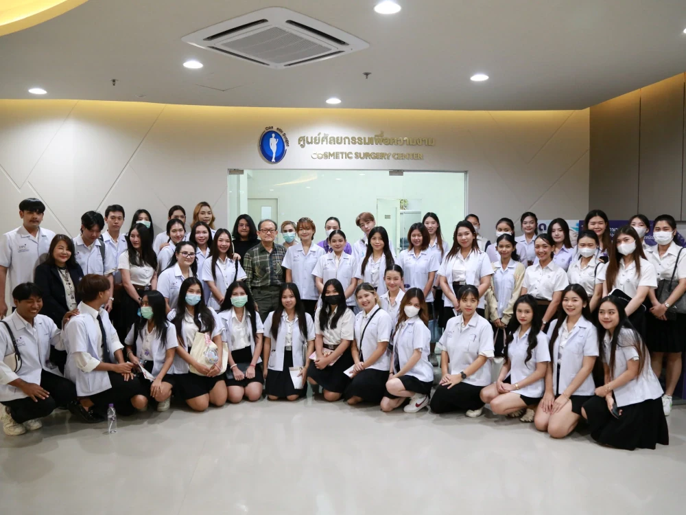 Kasemrad Hospital Prachachuen Welcomes Faculty and Students from Dhurakij Pundit University for a Study Visit