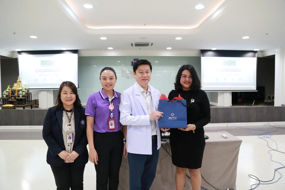 Kasemrad Hospital Prachachuen Welcomes Faculty and Students from Dhurakij Pundit University for a Study Visit