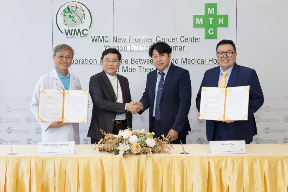 WMC Signs MOU to Expand “New Frontier Cancer Center” in Myanmar