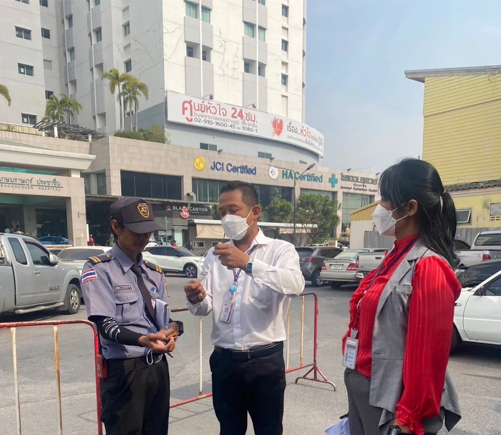 Kasemrad Hospital Implements PM2.5 Protection Measures to Safeguard Employee Health