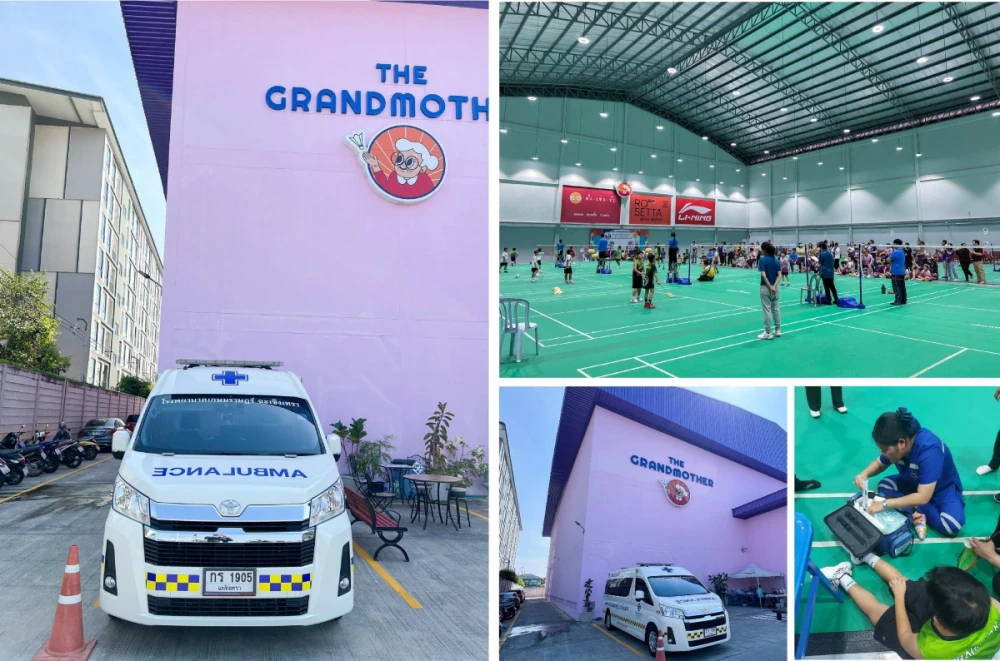 Kasemrad Hospital Chachoengsao Provides Ambulance and First Aid Support at the 28th Rajabhat Demonstration Sports Event