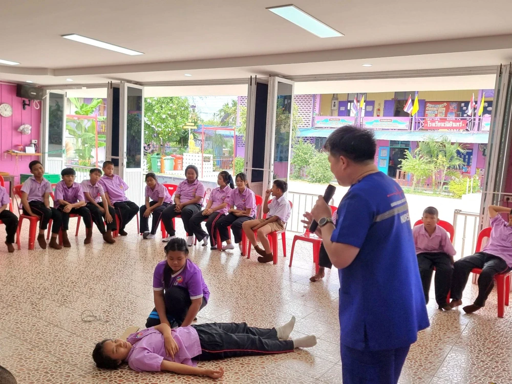 Kasemrad International Hospital Rattanatibeth Conducts First Aid and Basic CPR Training for the Local Community