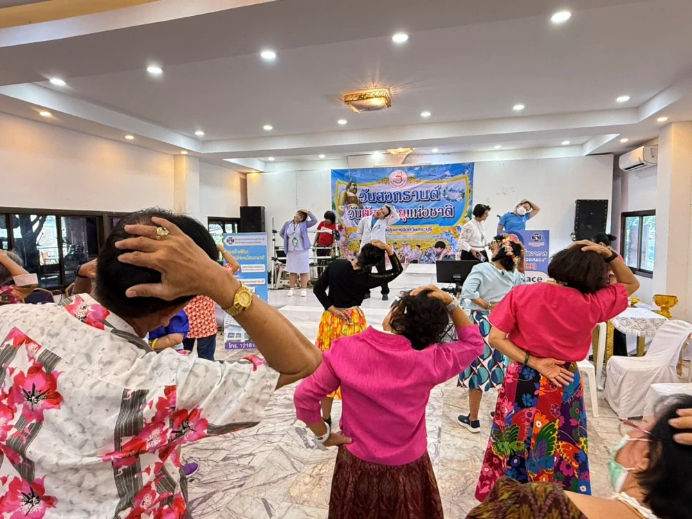 Kasemrad Hospital Saraburi Joins Songkran Celebration with the Saraburi Senior Sports Club