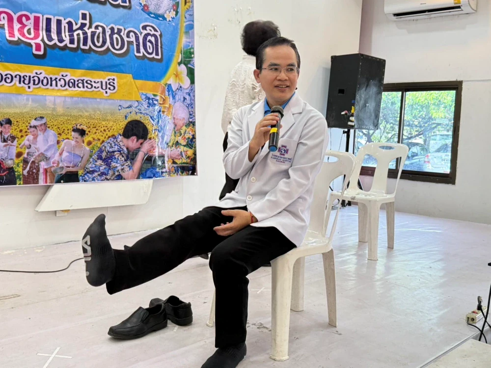 Kasemrad Hospital Saraburi Joins Songkran Celebration with the Saraburi Senior Sports Club