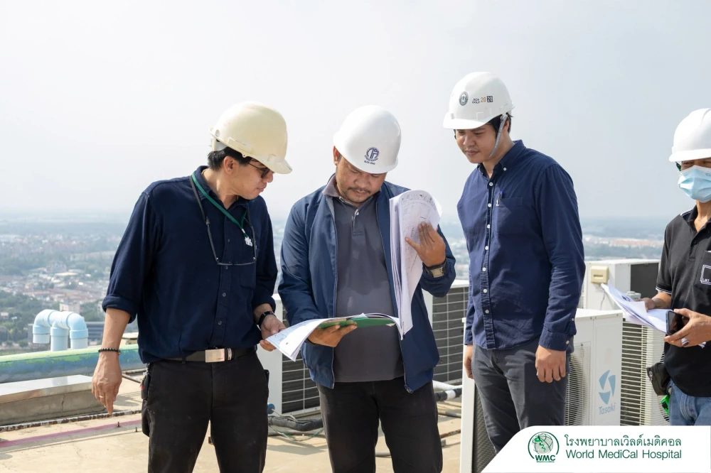 World Medical Hospital Conducts Structural Safety Inspection to Ensure the Highest Level of Patient Safety