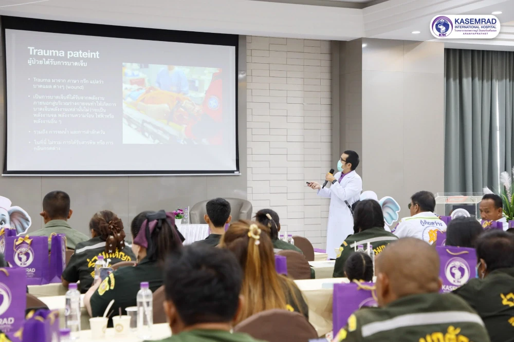 Kasemrad International Hospital Aranyaprathet Organizes Emergency Rescue Training to Enhance Local Pre-Hospital Care Standards
