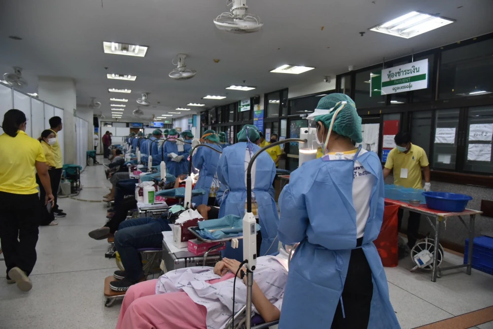 BCH Joins the 10th Royal Volunteer Specialist Medical Unit Project in Honor of His Majesty the King and Her Majesty the Queen