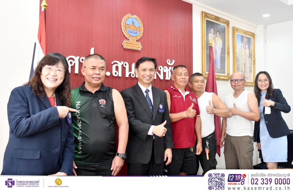 Kasemrad Hospital Ramkhamhaeng Provides Influenza Vaccinations to Bang Chan Police Officers