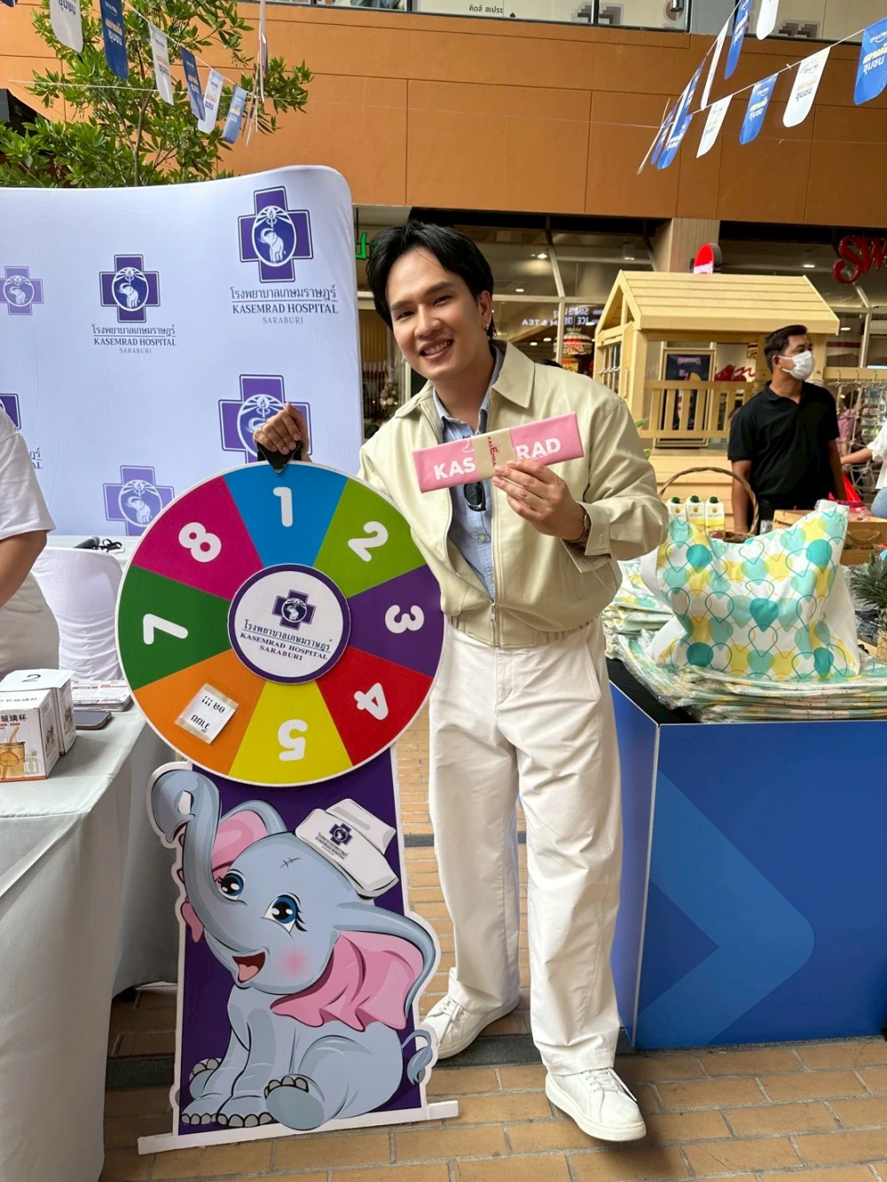 Kasemrad Hospital Saraburi Joins “CP Axtra – Side by Side with Thai Society: Lotus Community Happiness Zone” Event
