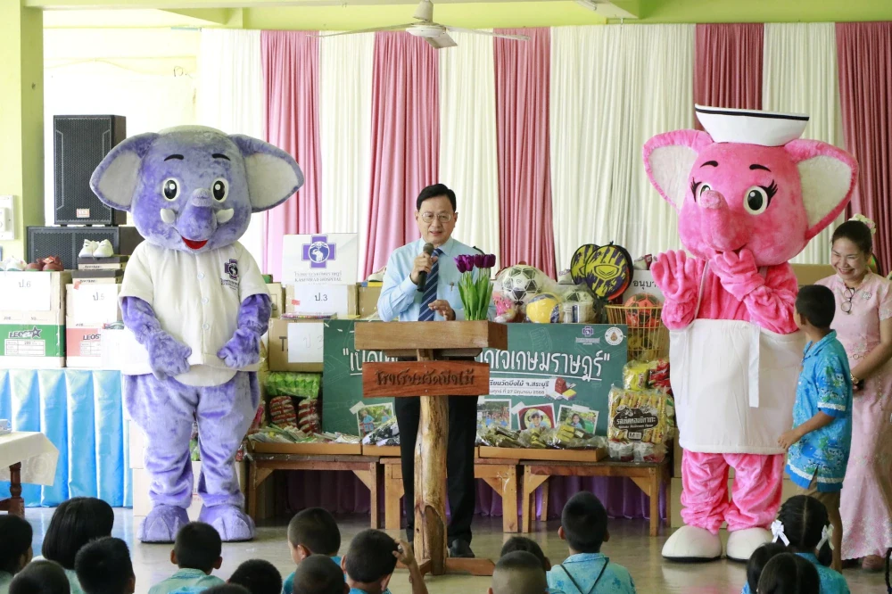 Kasemrad Hospital Saraburi Organizes “Bright School Opening from Kasemrad Hearts” Project to Support Students at Wat Bueng Mai School