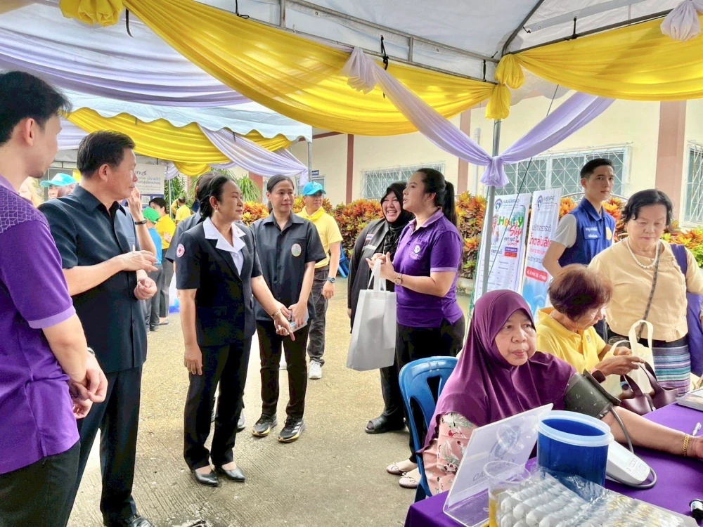 Kasemrad International Hospital Rattanatibeth Conducts Mobile Health Check-up at Tha-It Subdistrict Administrative Organization, Nonthaburi Province