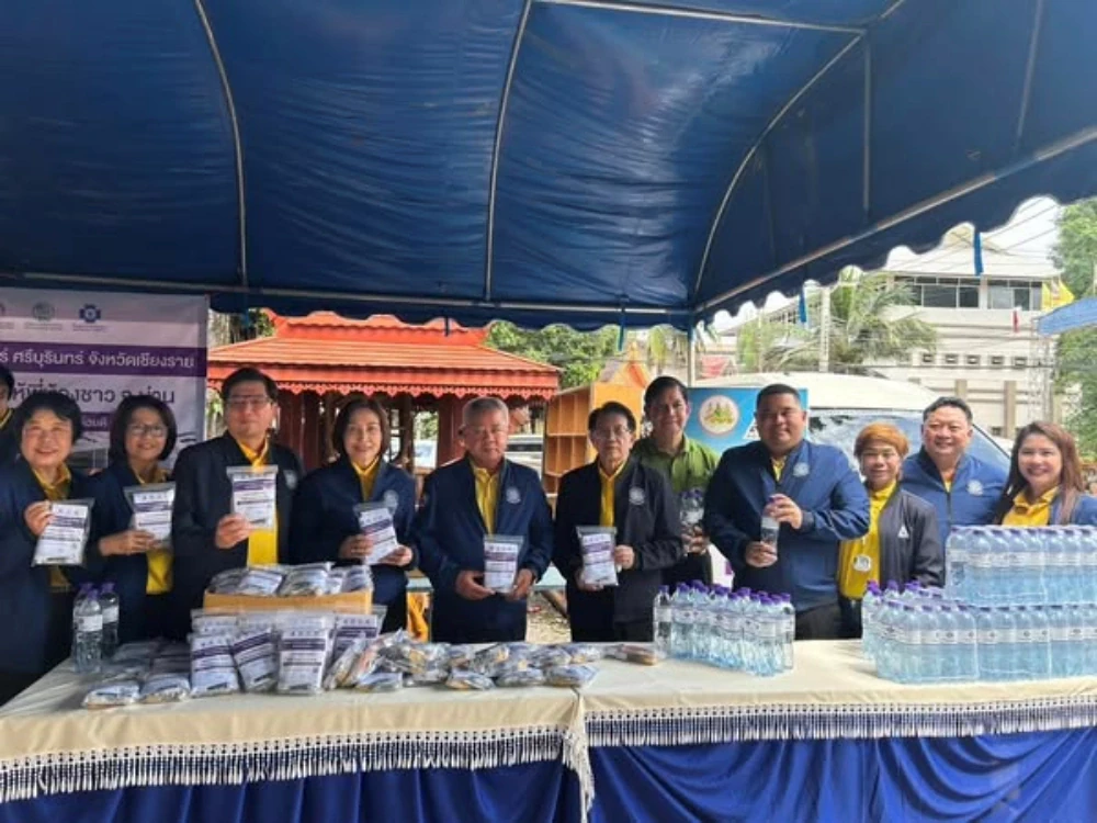 Kasemrad Hospital Sriburin Joins Public Agencies in Flood Relief Mission in Nan Province