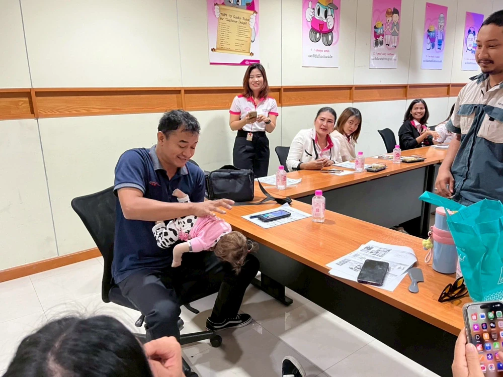 Kasemrad International Hospital Rattanatibeth Conducts “First Aid and Basic CPR” Training for Toyota Muangnont Co., Ltd.