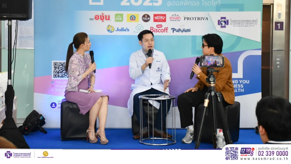 Kasemrad Hospital Ramkhamhaeng and Sukkhaparbdee Magazine Co-Host “Health Fair @ HOSPITAL ROADSHOW 2025”