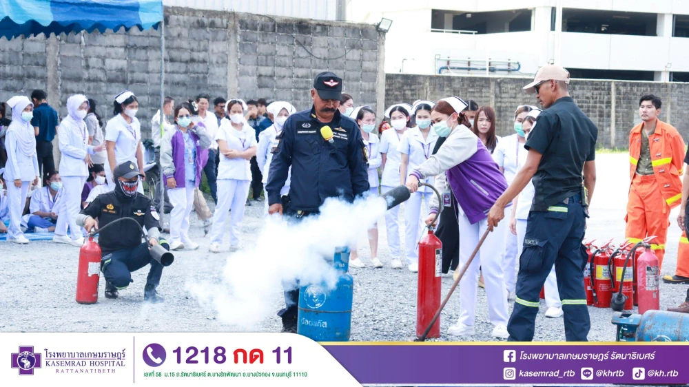 Kasemrad Hospital Rattanatibeth Conducts Annual Fire Evacuation Drill 2025 to Enhance Safety Preparedness