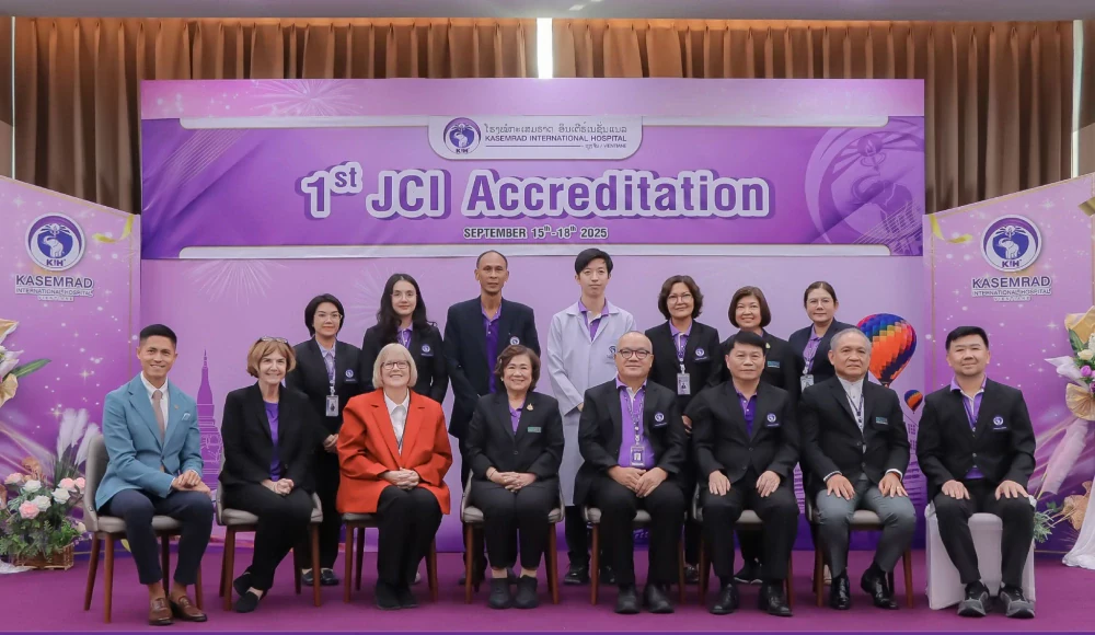 Kasemrad International Hospital Vientiane Achieves JCI Accreditation – The First in Laos