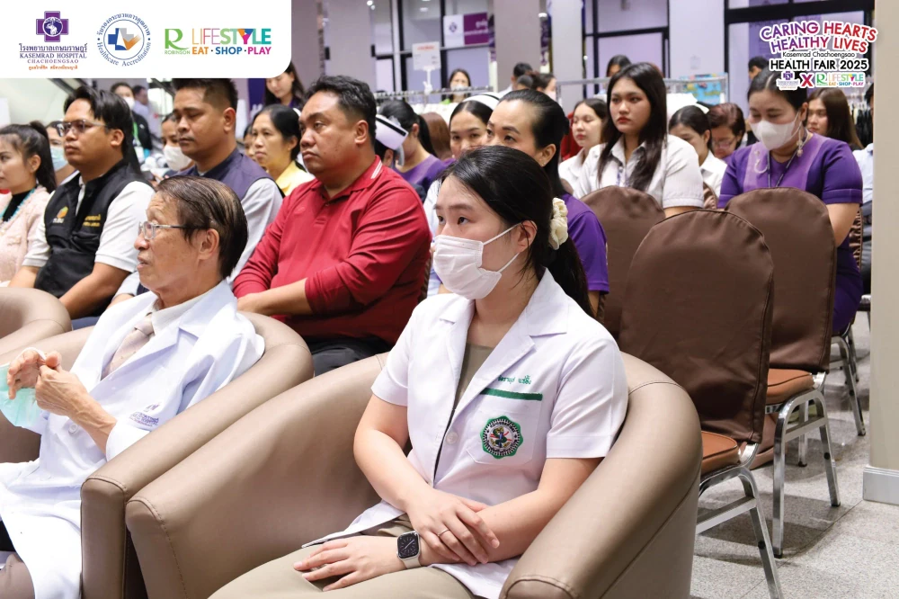 Kasemrad Hospital Chachoengsao Hosts “CARING HEARTS HEALTHY LIVES – Health Fair 2025”