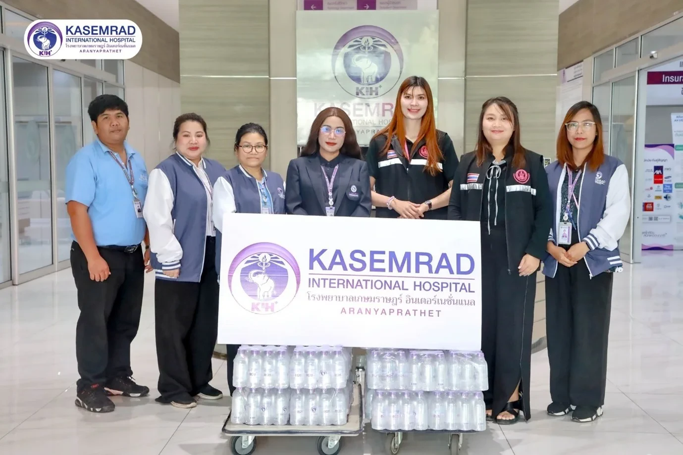 Kasemrad International Hospital Aranyaprathet Supports Drinking Water for International Day of Persons with Disabilities 2025 in Sa Kaeo Province